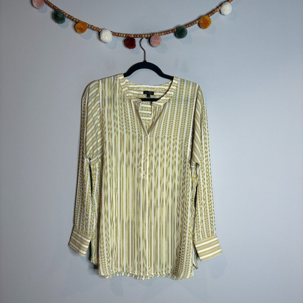🔆 Talbots Simple Stripe Soft Shirt - Picture 2 of 6